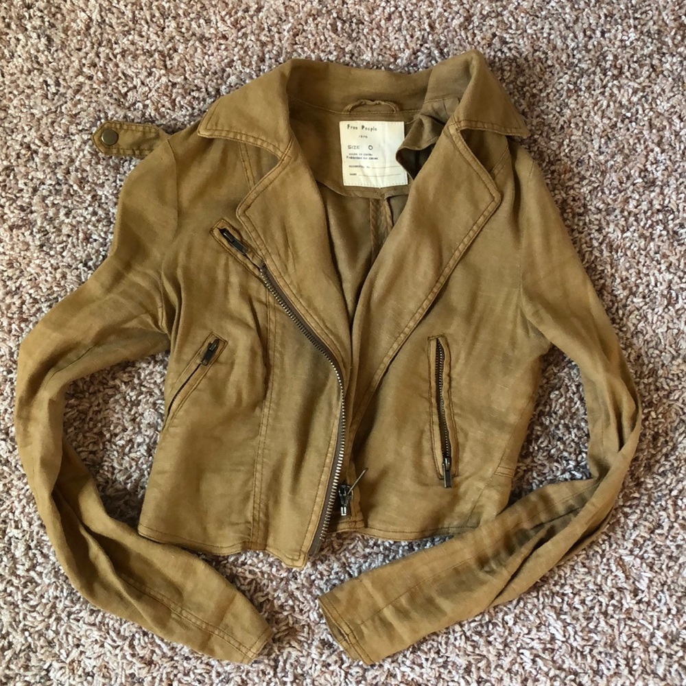 Free People Cropped Jacket
